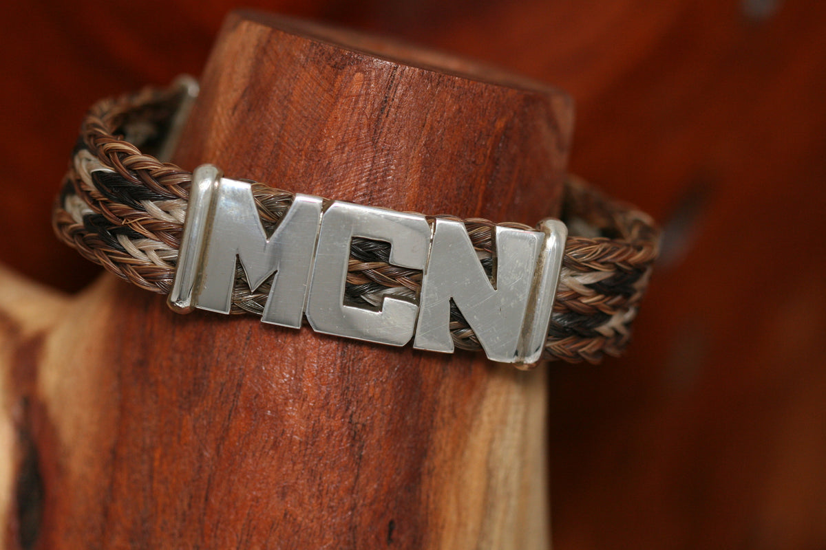 Extra Large Name on a Thick Upsale Casual Bracelet