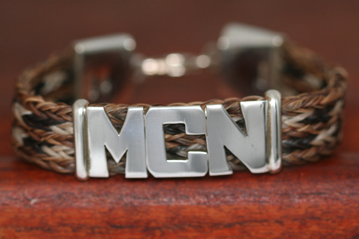 Extra Large Name on a Thick Upsale Casual Bracelet